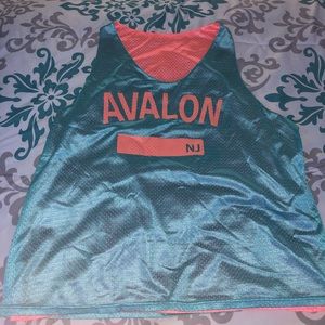 avalon NJ pink and blue reversible pinnie